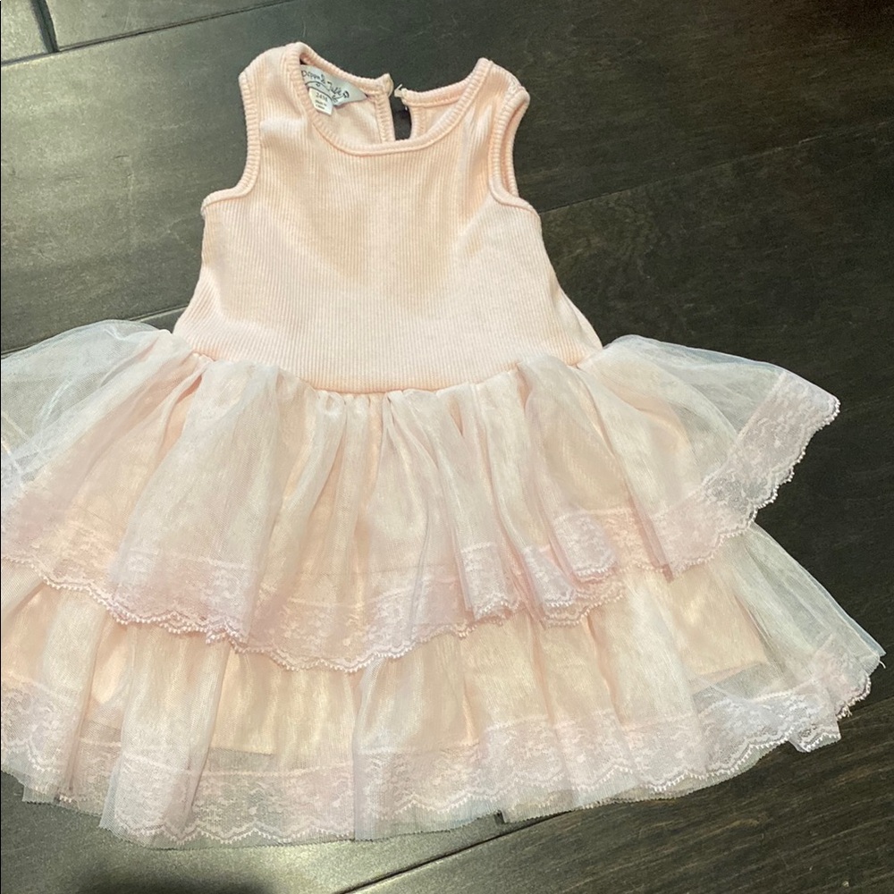 Pippa & Julie Pink Tulle Dress